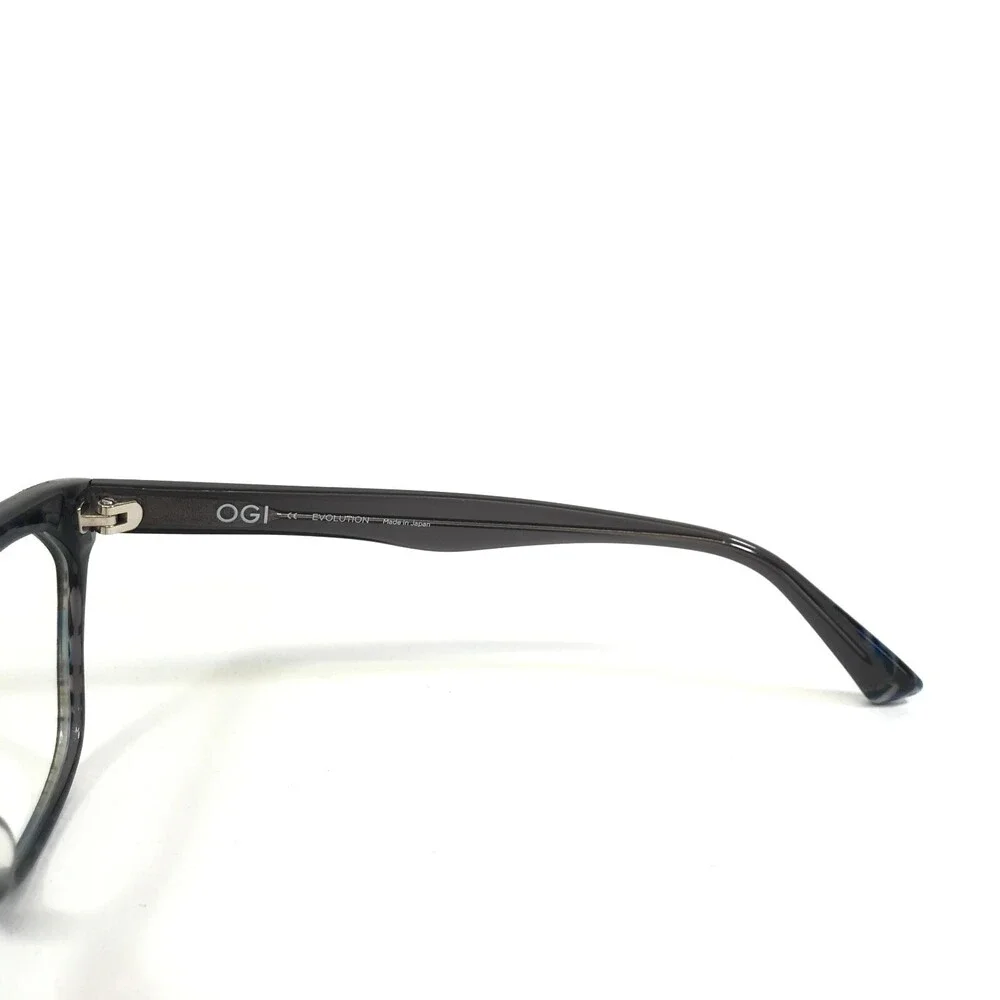 OGI Evolution Eyeglasses Frames 9239/2276 Blue Gray Tortoise Cat Eye 52-17-140